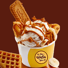 Lotus Biscoff Double Sundae